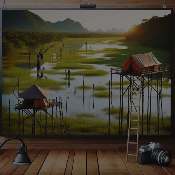 Quels sont les avantages du camping sur pilotis en zone humide?