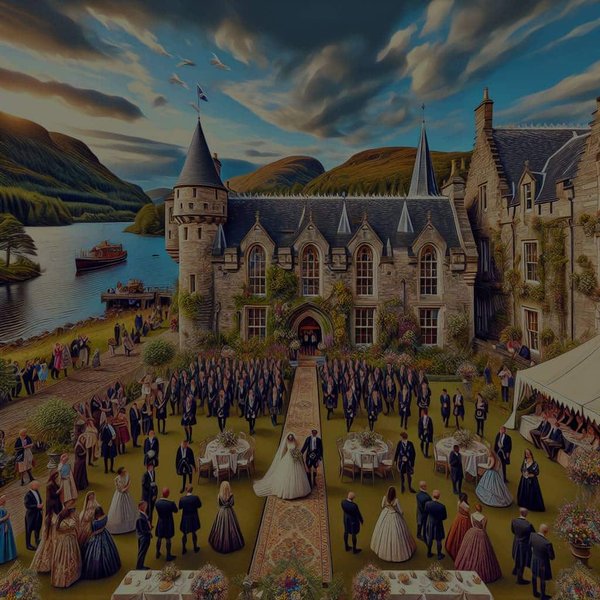 Où organiser un mariage traditionnel dans un château écossais ?